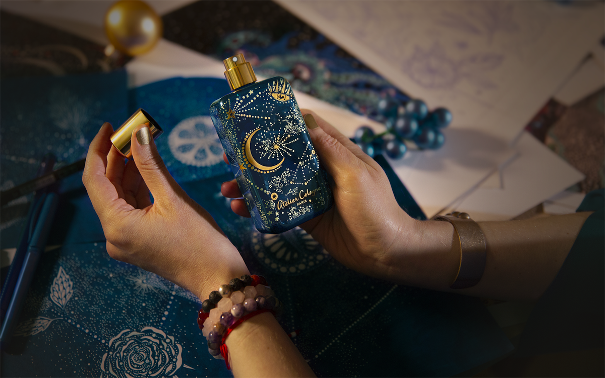 Embark Into A Stellar Journey with\u003cbr\u003eAtelier Cologne X Daria Hlazatova