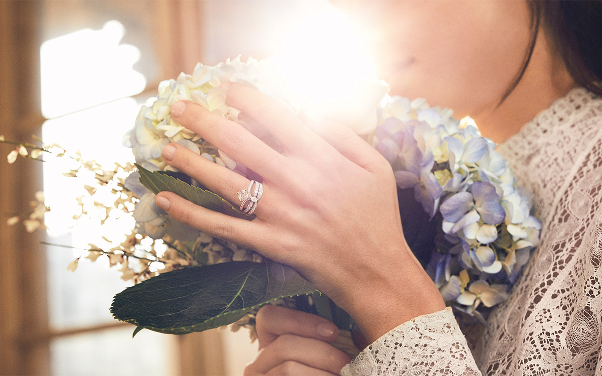 One-Of-A-Kind Toi Et Moi Diamond & Sapphire Ring – Sophie Breitmeyer