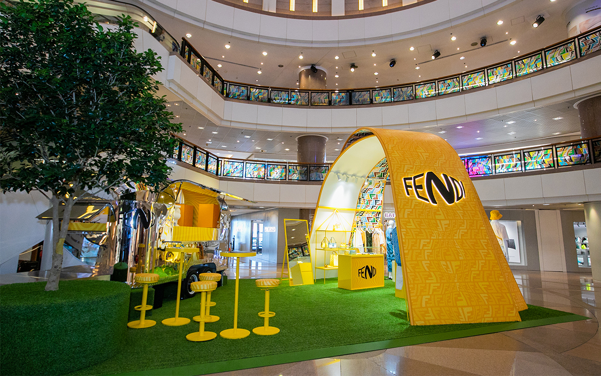 FENDI CAFFE @Harbour City: the Summer 2021 Capsule featuring FF Vertigo  collaboration with Sarah Coleman – Harbour City