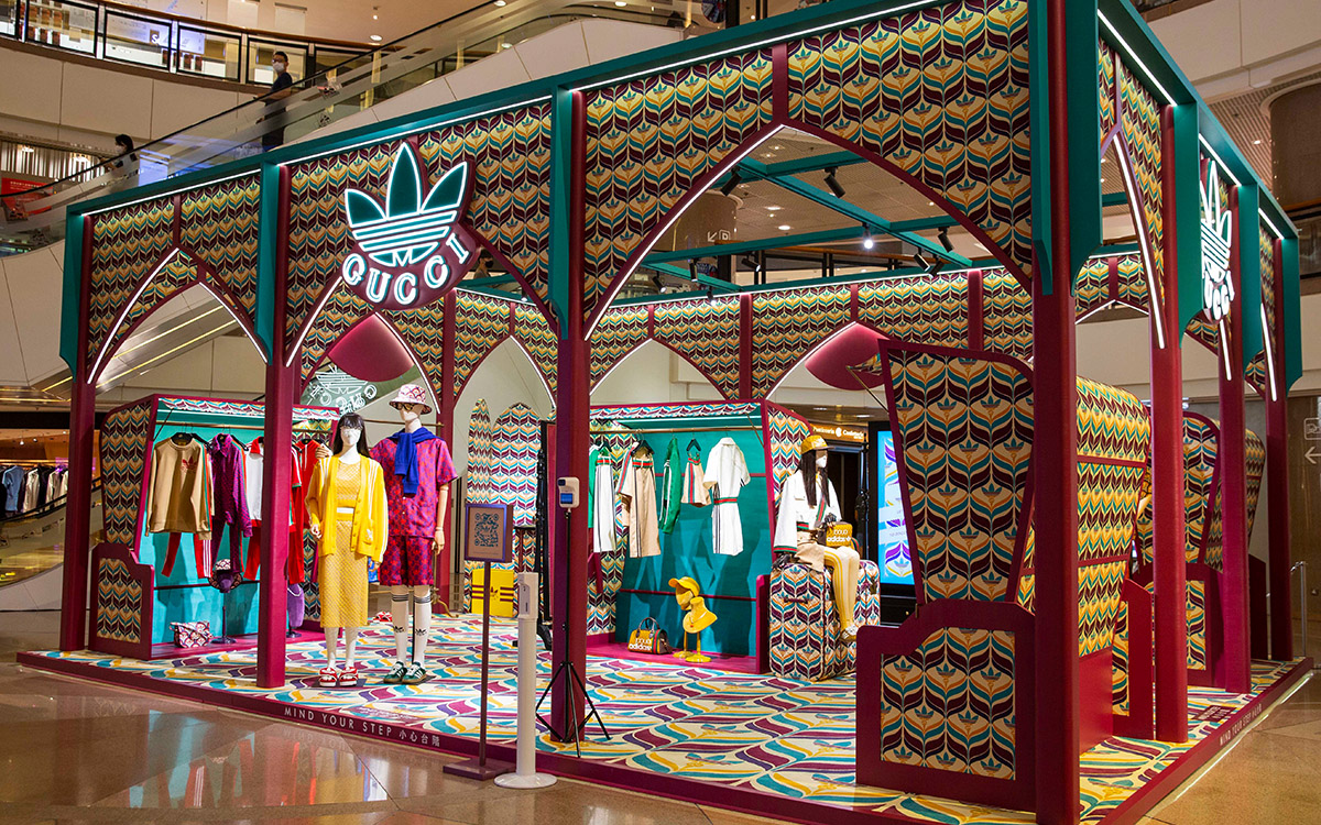 Gucci x adidas Pop-up Experience