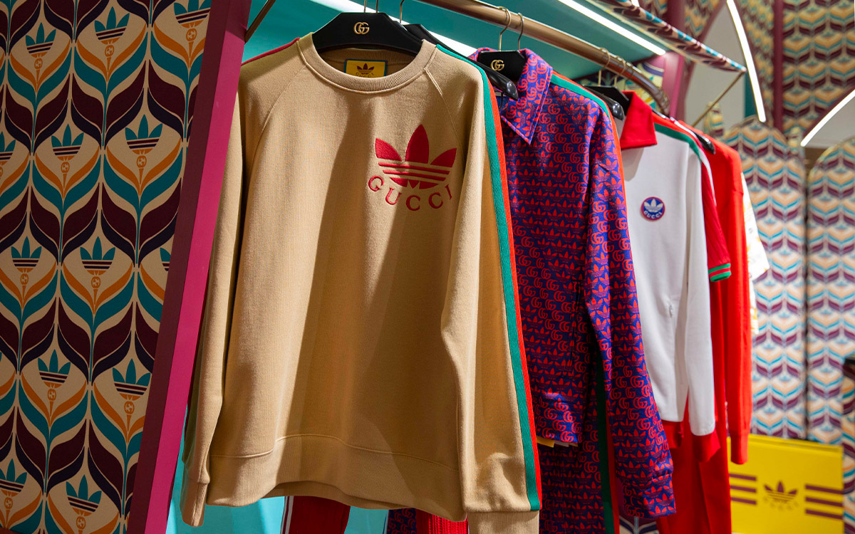 adidas x Gucci pop-up store