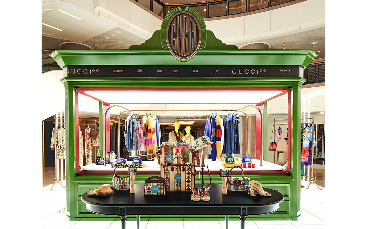 gucci pop up store