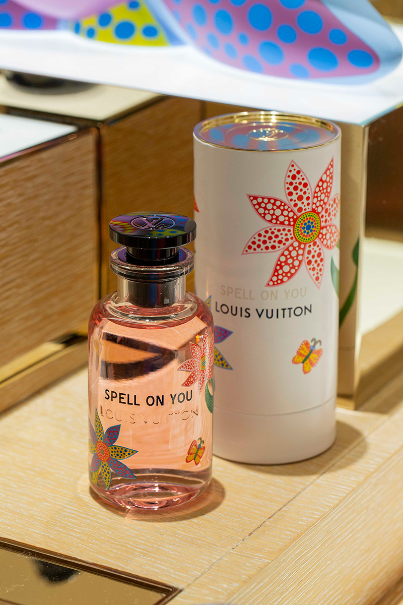 Polka Dot Fragrance Bottles : Yayoi Kusama x Louis Vuitton fragrance