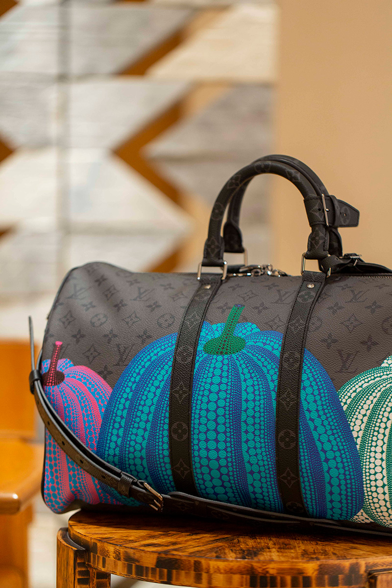 Louis Vuitton x Yayoi Kusama Keepall 45 Monogram Multicolor in