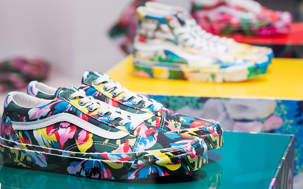 KENZO x VANS represent a new footwear 