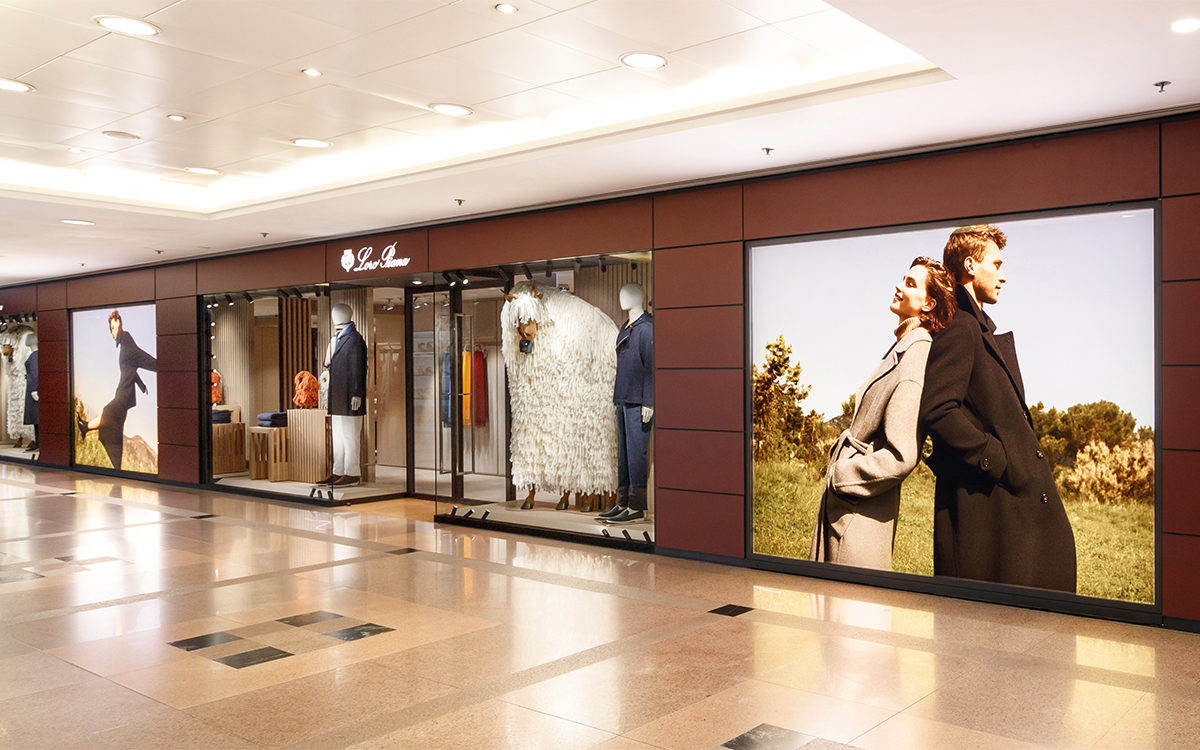 loro piana store interior