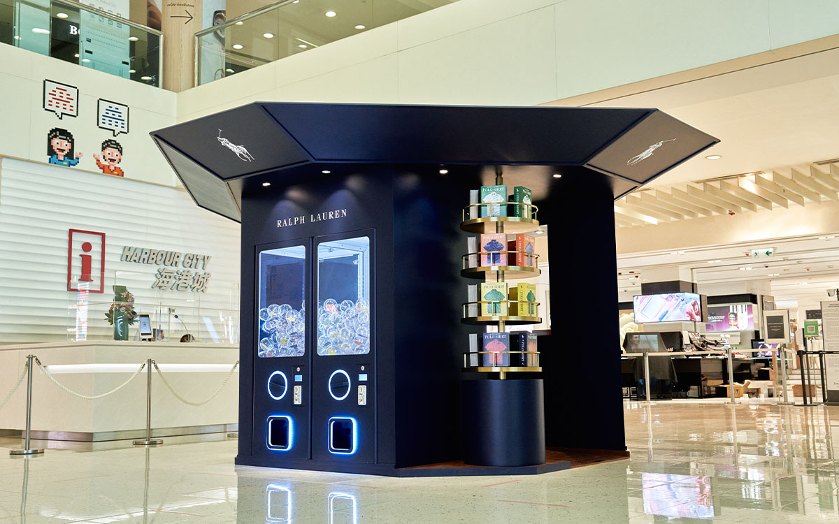 Ralph Lauren Polo Shirt Book Newsstand Arrives at Ocean Terminal