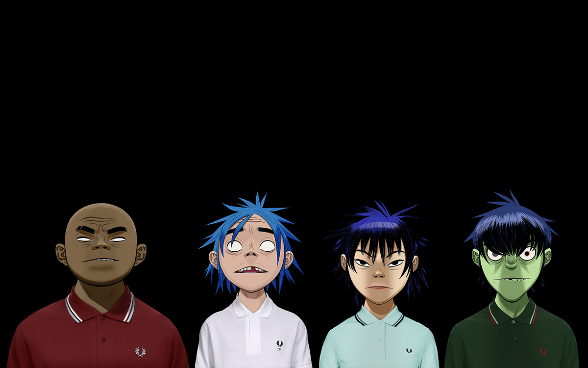 Fred Perry x Gorillaz Fred Perry Shirt系列2021