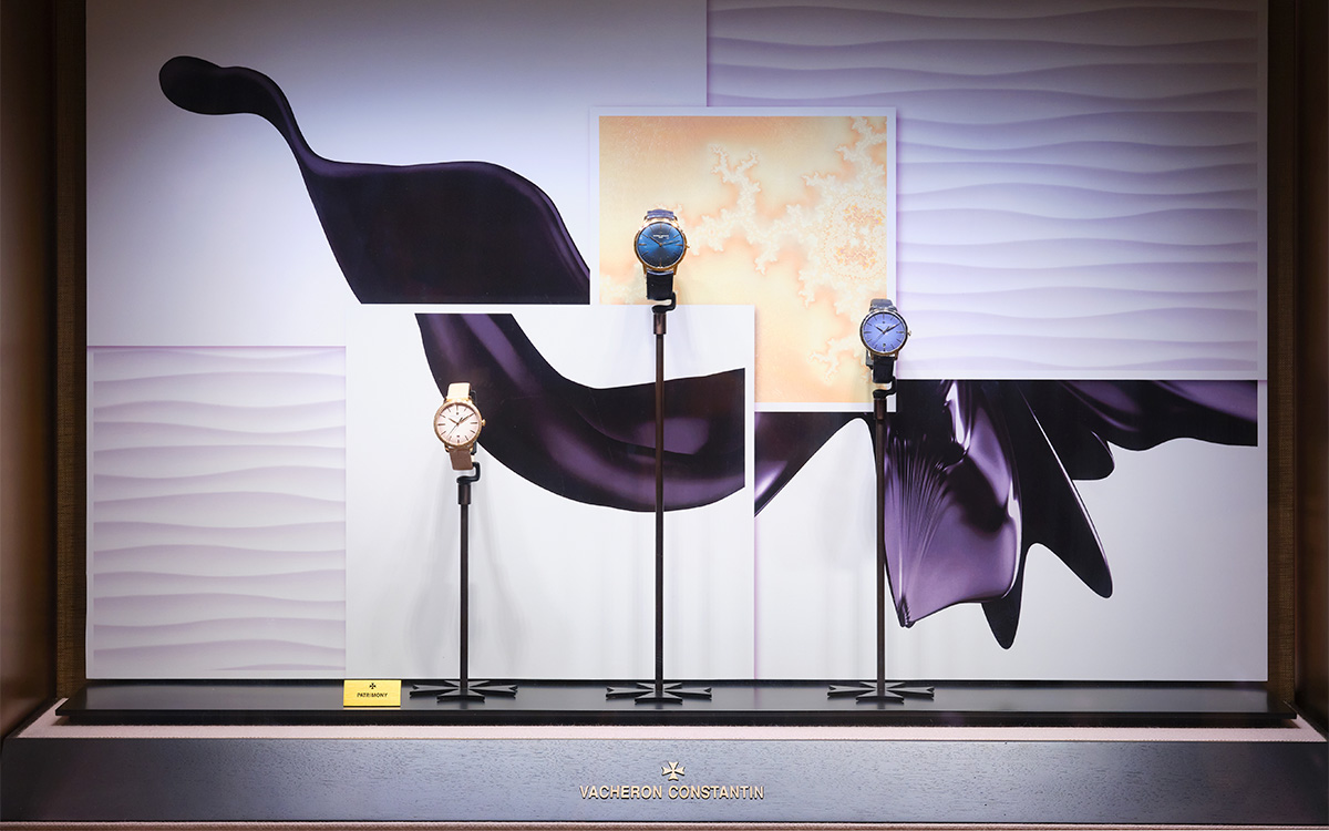 Vacheron Constantin Debuts First Bespoke Flagship Window Animation
