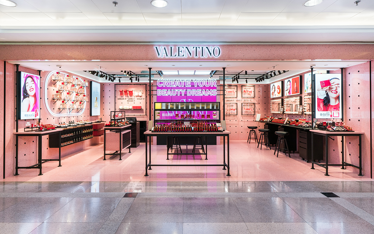 The World's First Valentino Beauty Boutique Opens at Harbour City