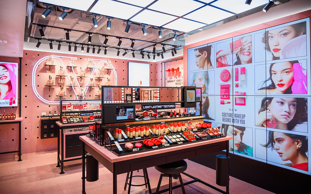 The World's First Valentino Beauty Boutique Opens at Harbour City