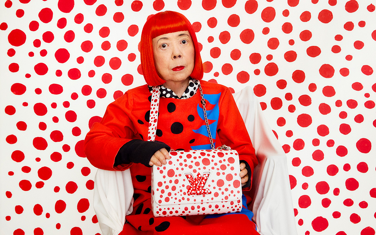 Trypophobes, look away: Yayoi Kusama is working with Louis Vuitton