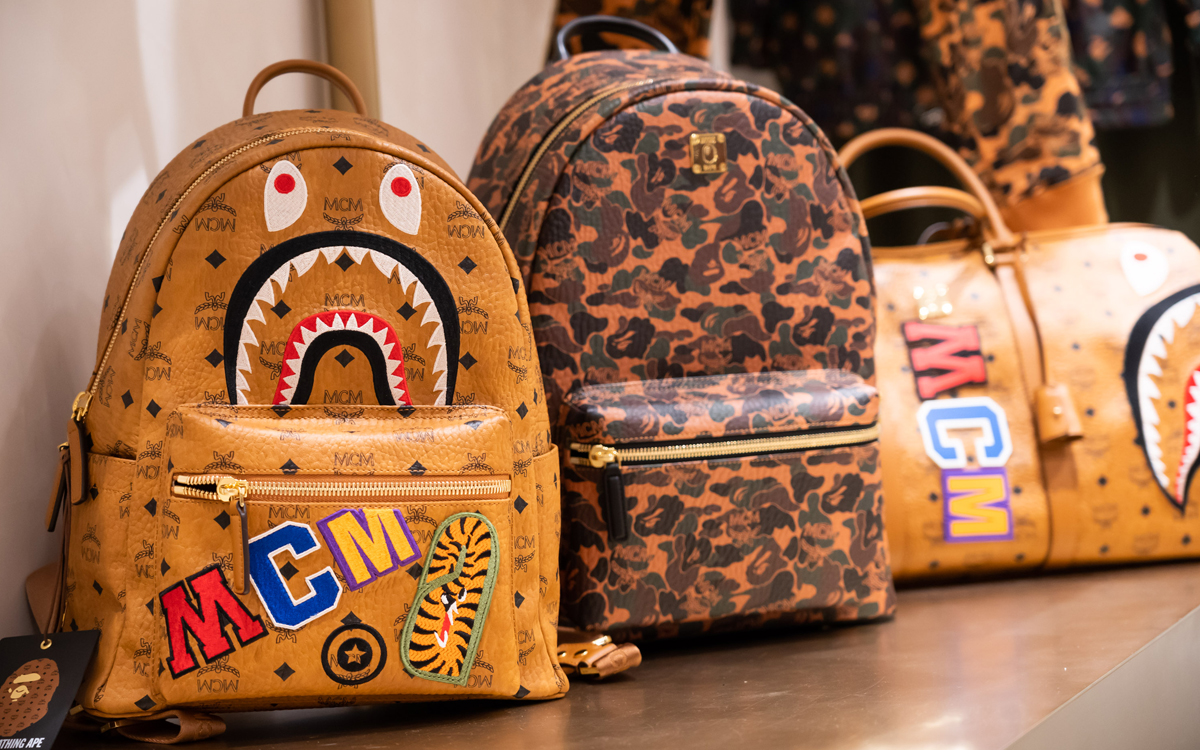 Limited MCM X A BATHING APE® Capsule Collection Exclusively Available